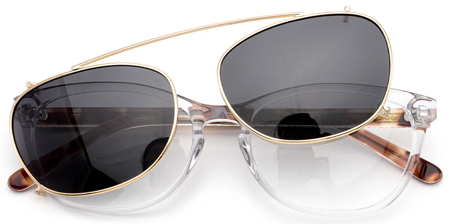 Acetate Rectangle Frame F6828