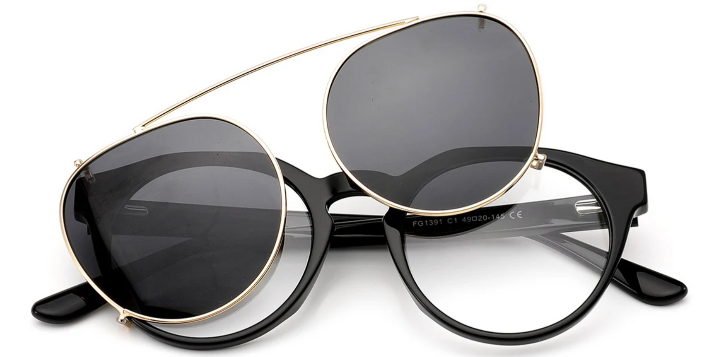 Acetate Round Frame F6622