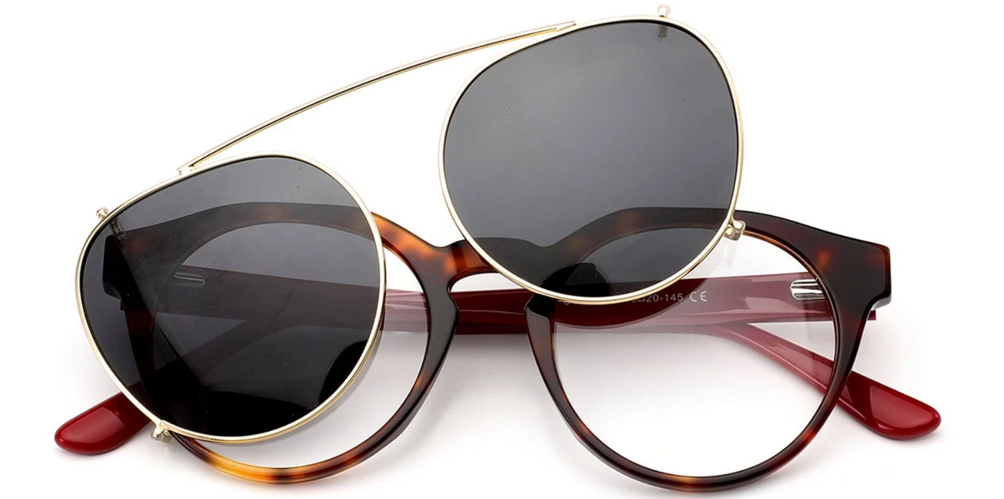 Acetate Round Frame F6622