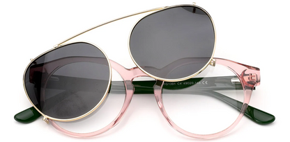 Acetate Round Frame F6622