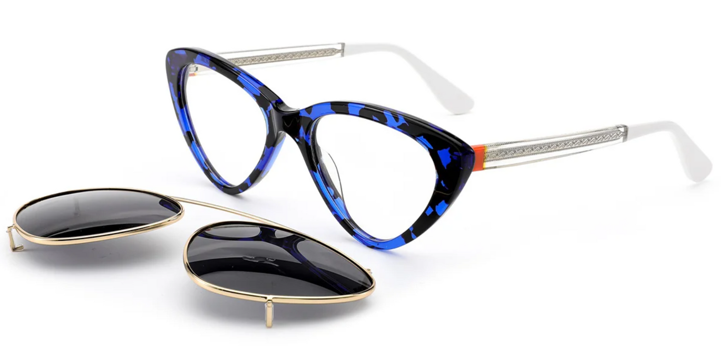 Acetate Geometric Frame F6926
