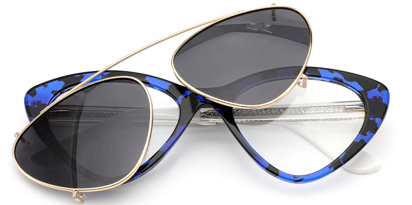 Acetate Geometric Frame F6926