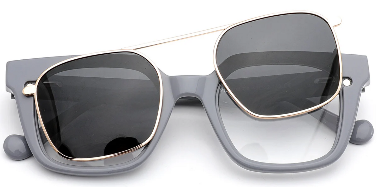 Acetate Square Frame F6814