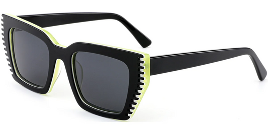 Acetate Square Sunglasses SG7258