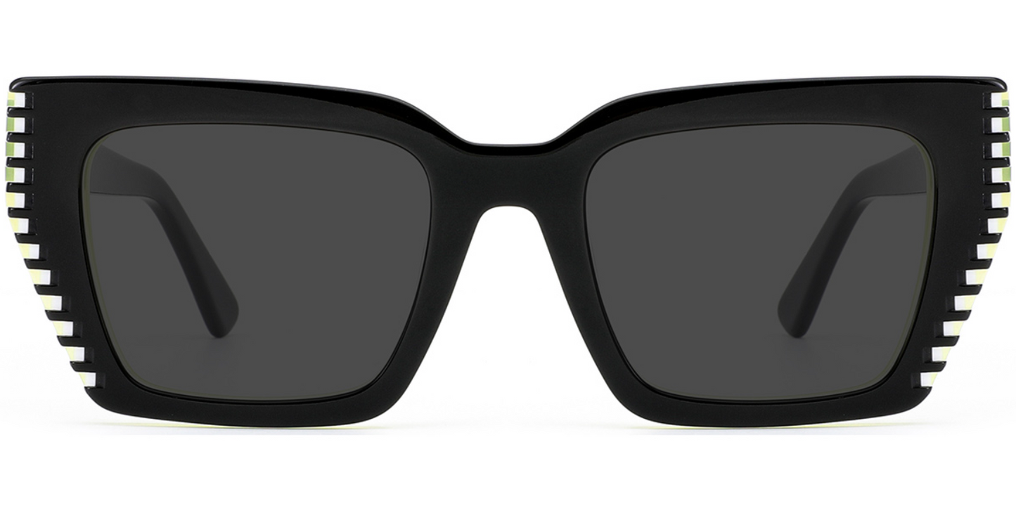 Acetate Square Sunglasses SG7258