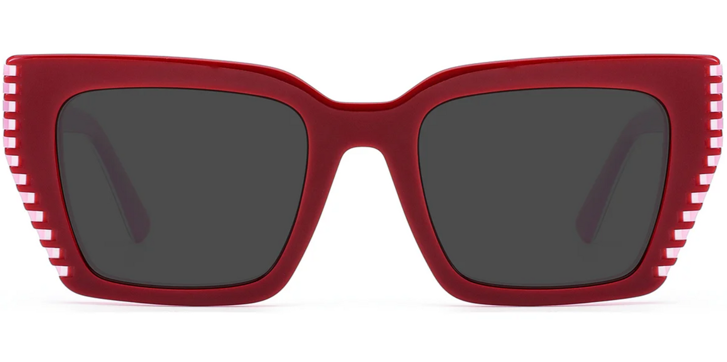 Acetate Square Sunglasses SG7258