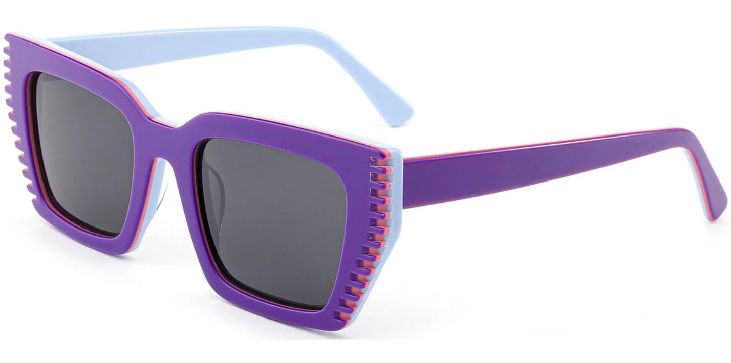 Acetate Square Sunglasses SG7258