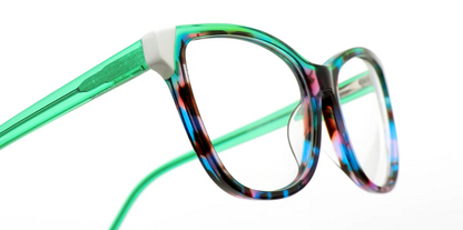 Acetate Cat Eye Frame F4837