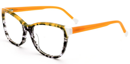Acetate Cat Eye Frame F4837