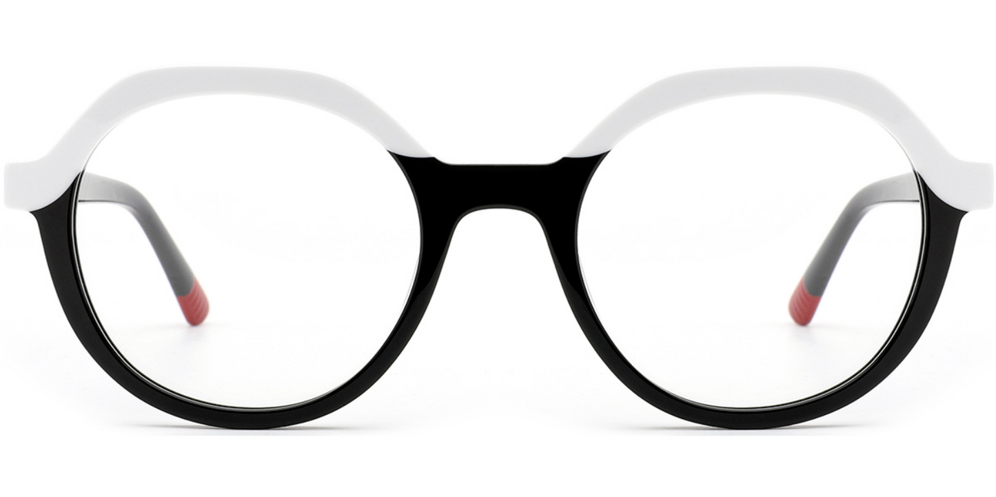 Acetate Round Frame F7244