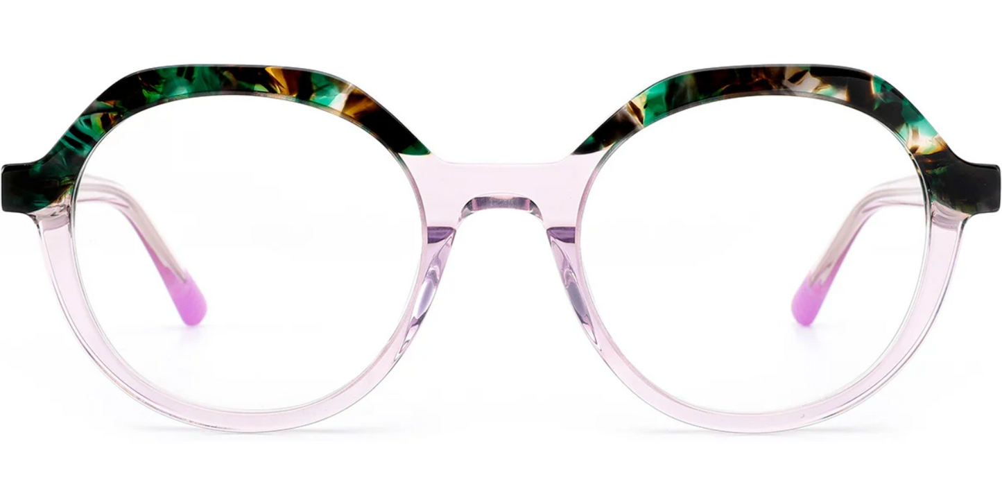 Acetate Round Frame F7244