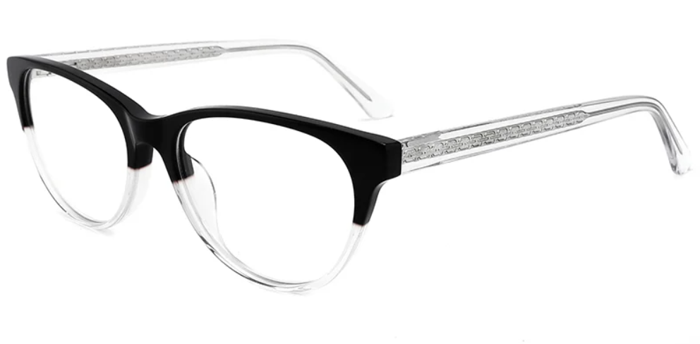 Acetate Oval Frame F2386