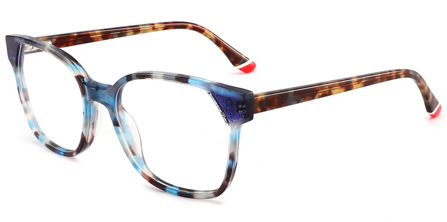 Acetate Geometric Frame F4255
