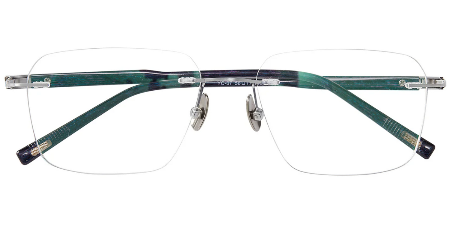 Rimless Square Frame F7452