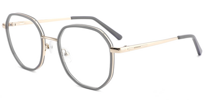 Metal Geometric Frame F2976