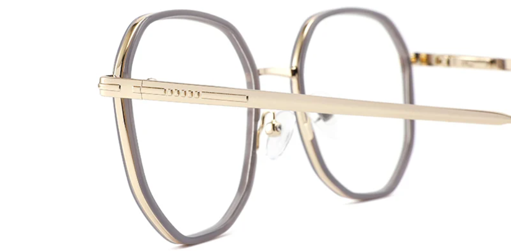 Metal Geometric Frame F2976