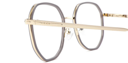 Metal Geometric Frame F2976