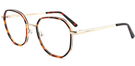 Metal Geometric Frame F2976