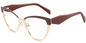 Acetate Cat Eye Frame F4208