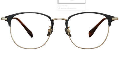 Titanium Oval Frame F5451