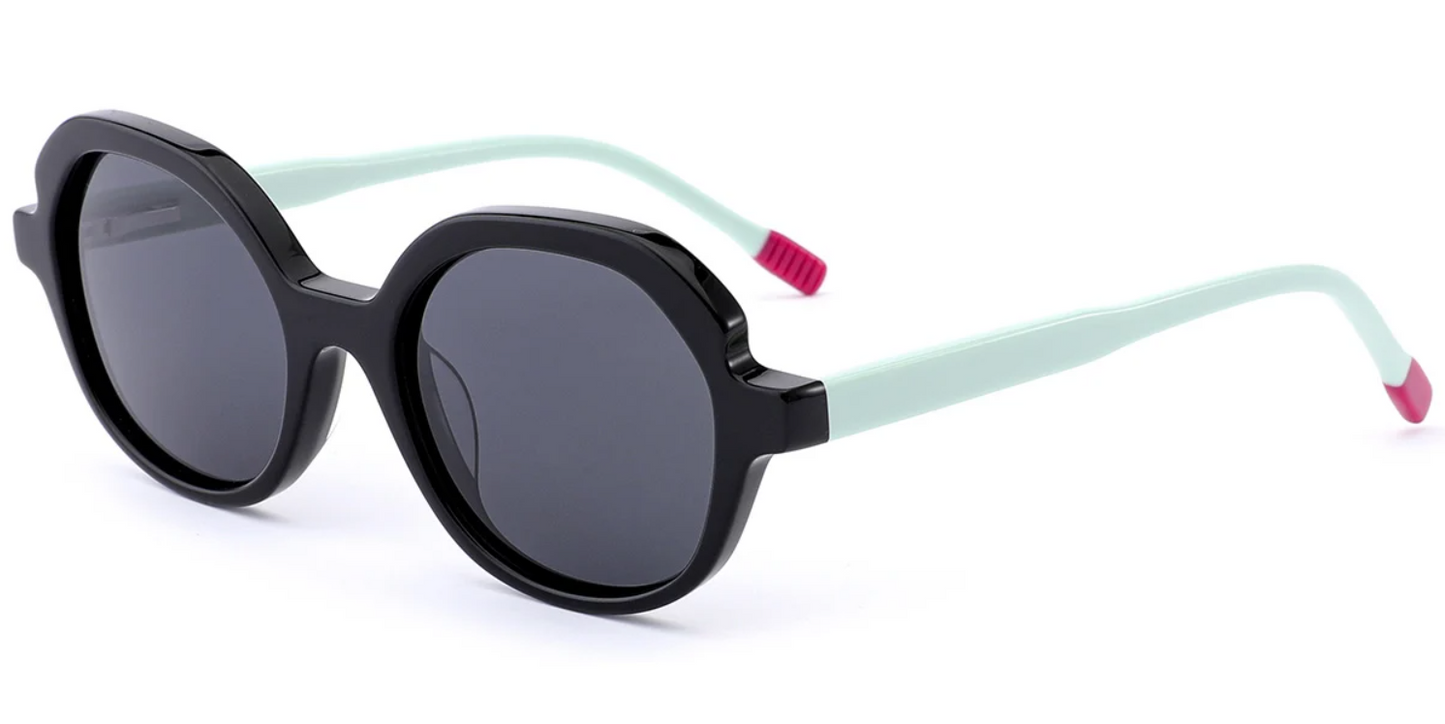 Kid's Acetate Oval Sunglasses SG7111