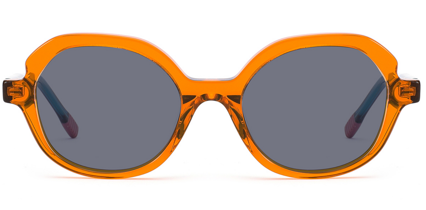 Kid's Acetate Oval Sunglasses SG7111