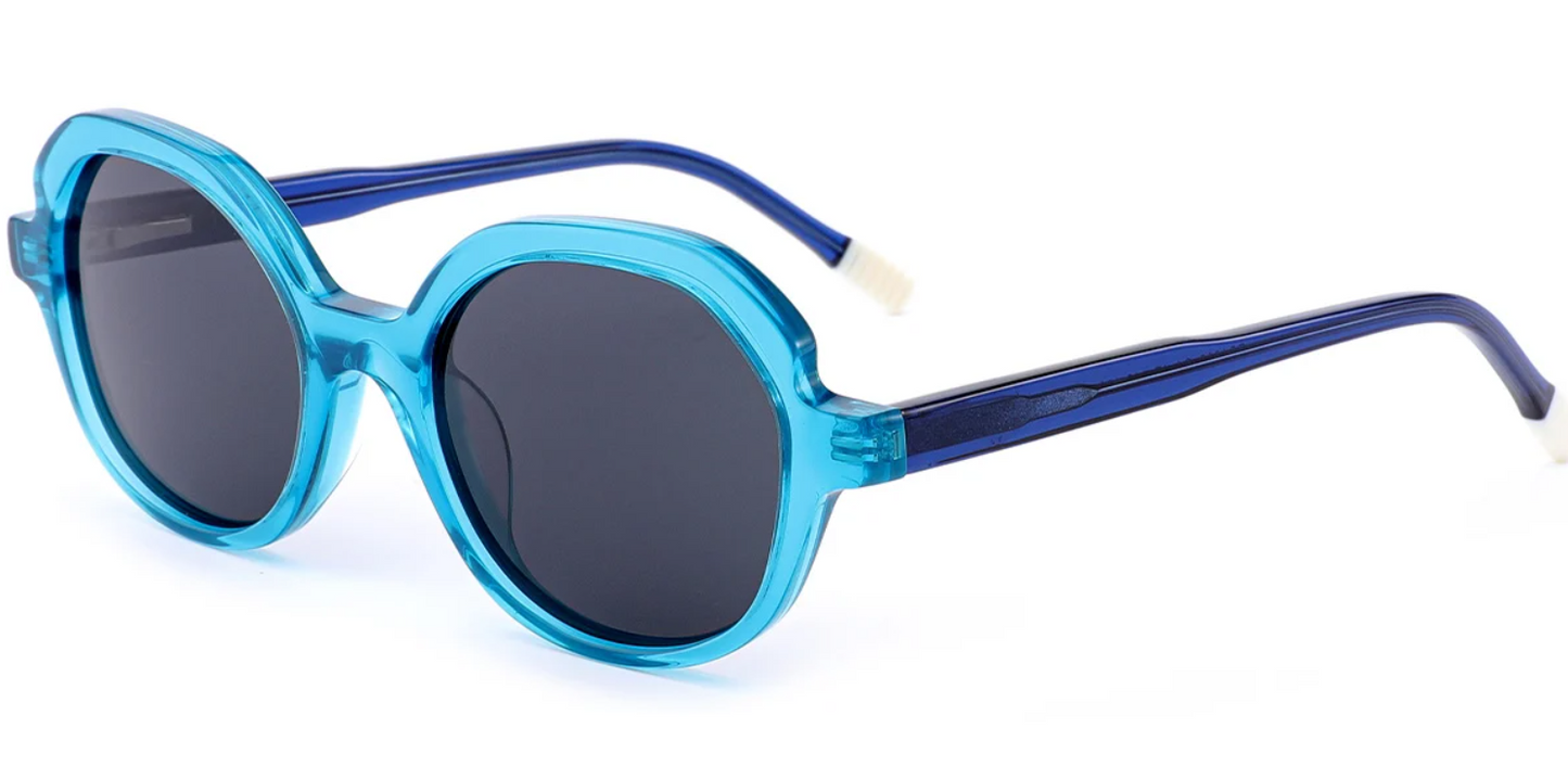 Kid's Acetate Oval Sunglasses SG7111