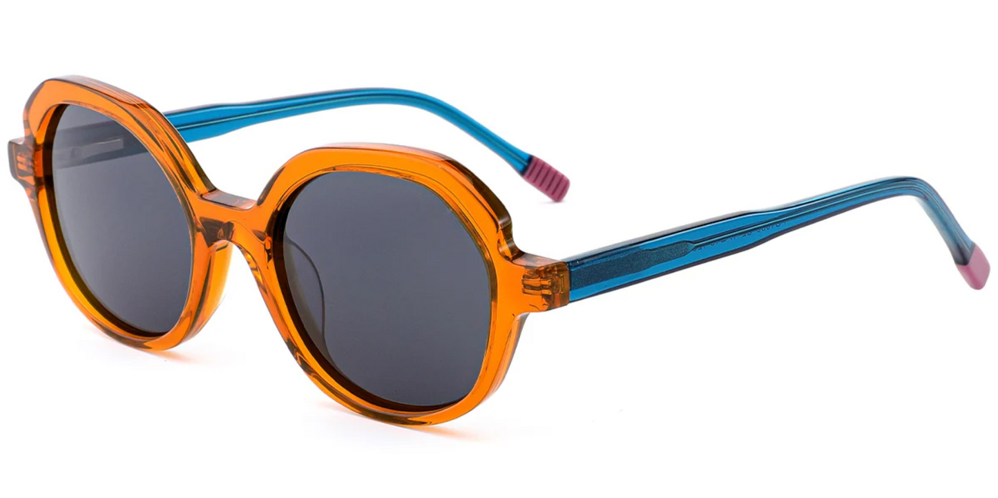 Kid's Acetate Oval Sunglasses SG7111