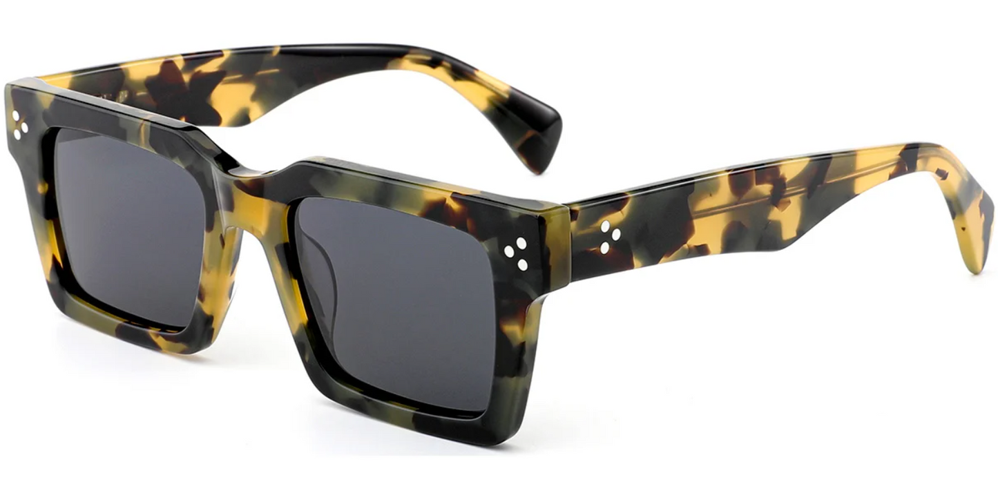 Acetate Rectangle Sunglasses SG7271
