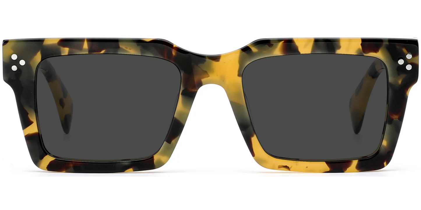 Acetate Rectangle Sunglasses SG7271