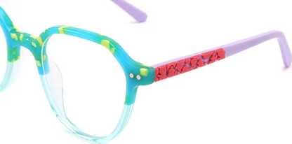 kids Acetate Square Frame F4084