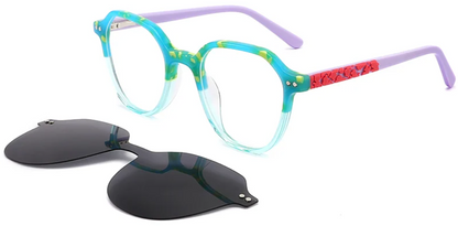 kids Acetate Square Frame F4084