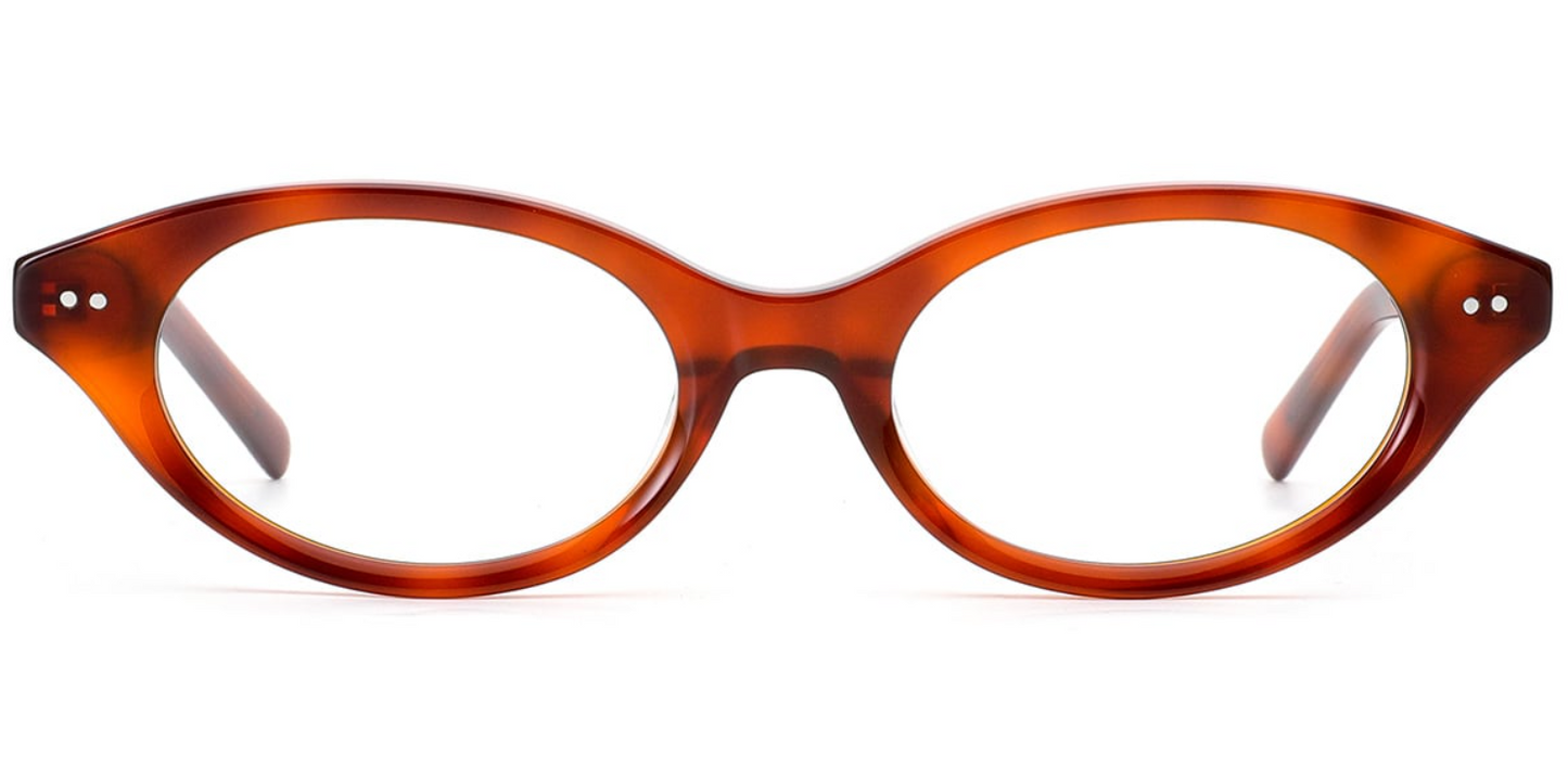 Acetate Oval Frame F8133
