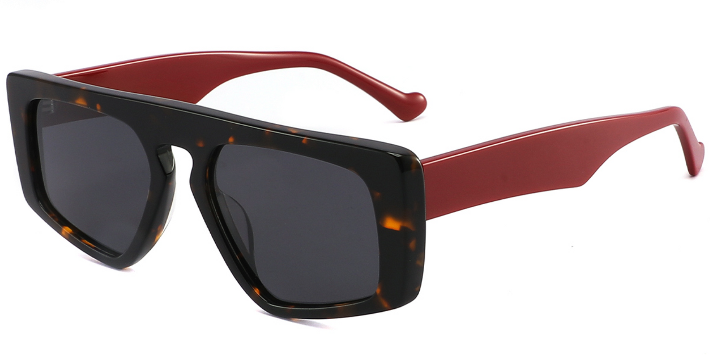 Acetate Geometric Sunglasses SG4788