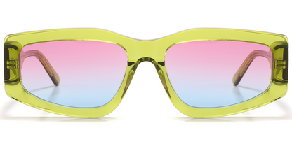 Acetate Rectangle Sunglasses SG6108