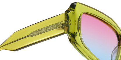 Acetate Rectangle Sunglasses SG6108