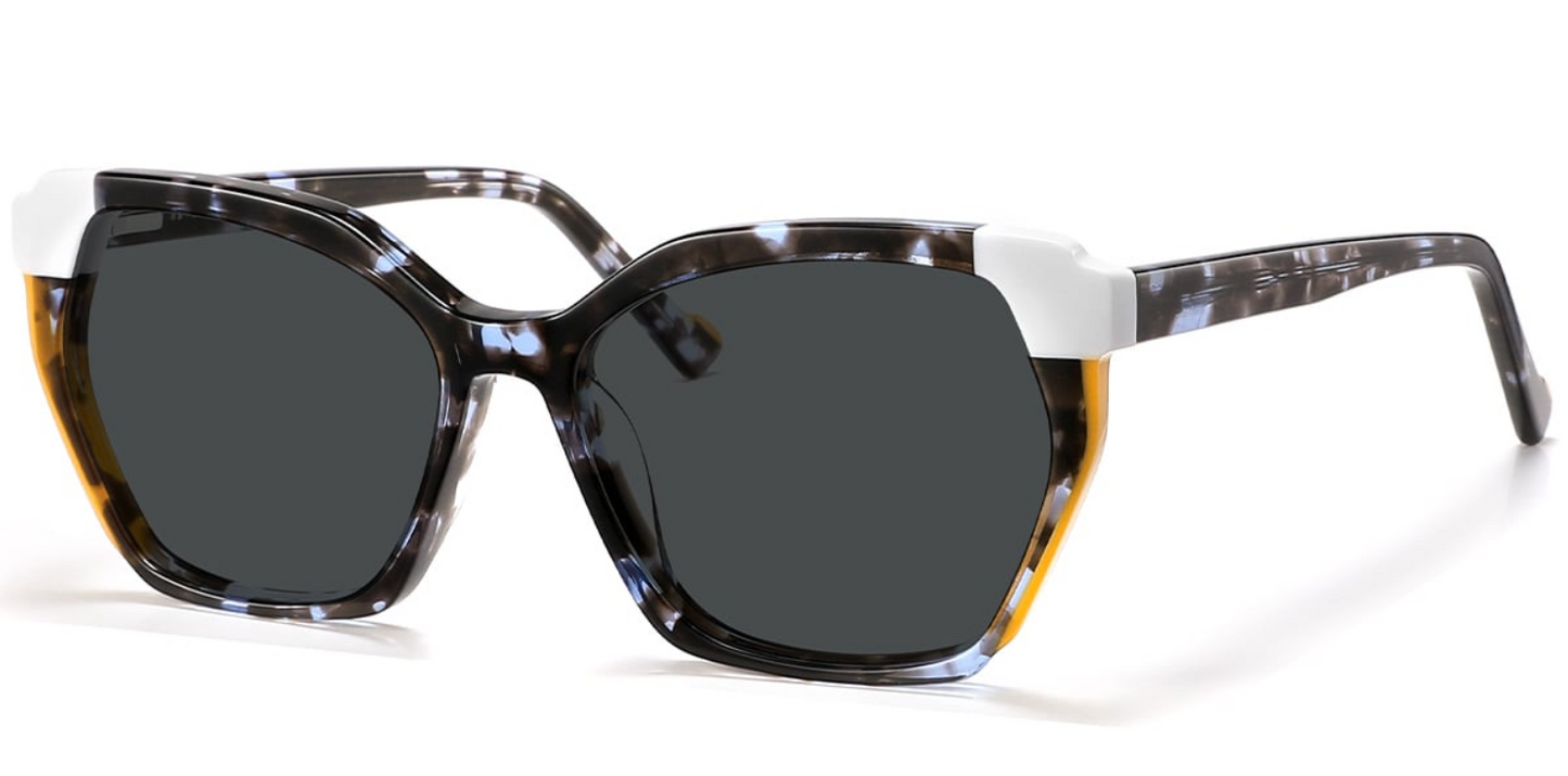 Acetate Geometric Sunglasses SG5585