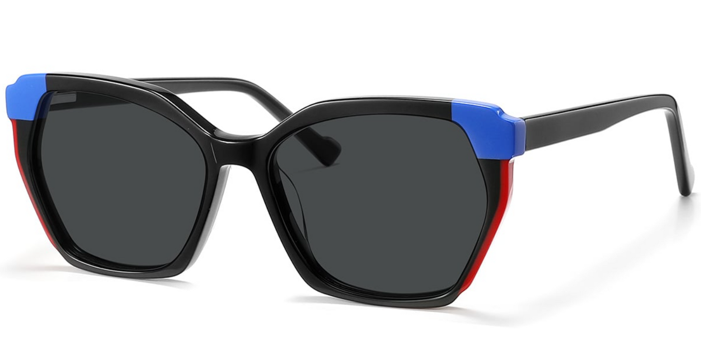 Acetate Geometric Sunglasses SG5585