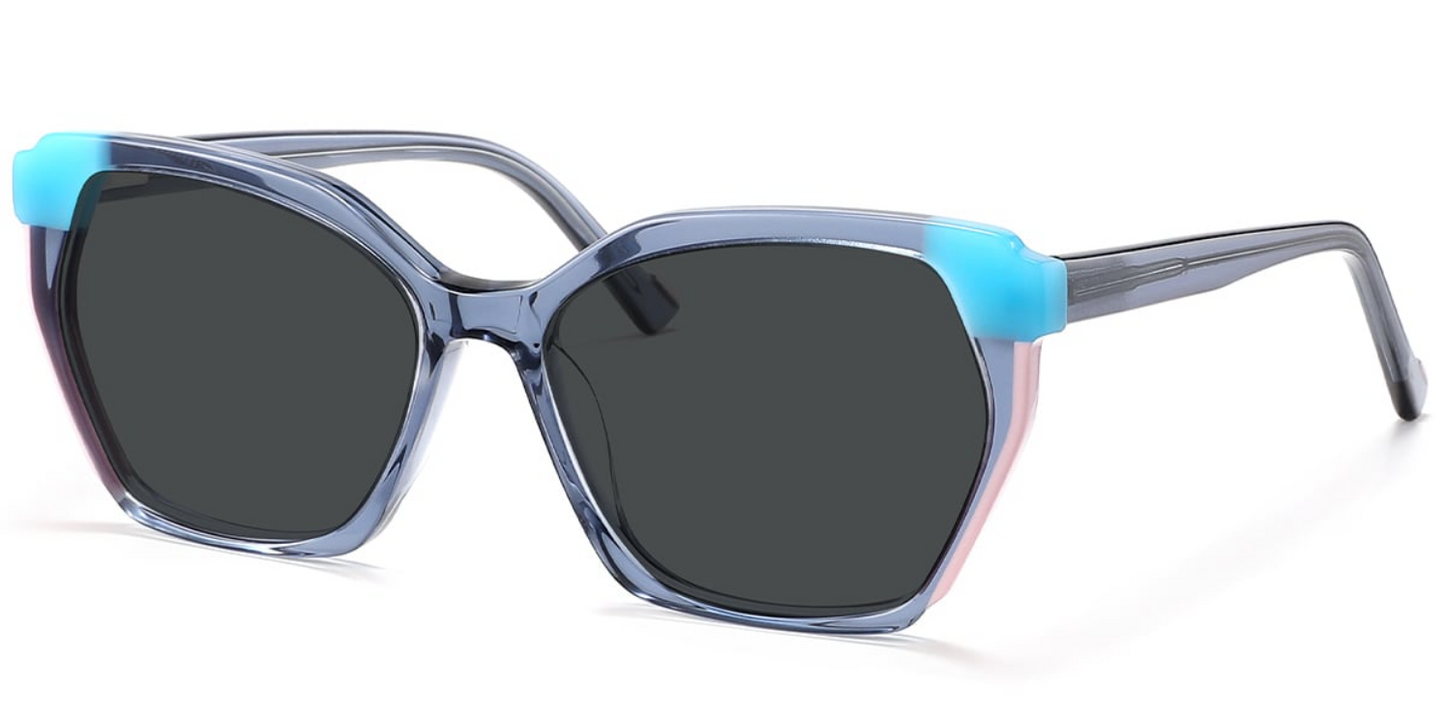 Acetate Geometric Sunglasses SG5585