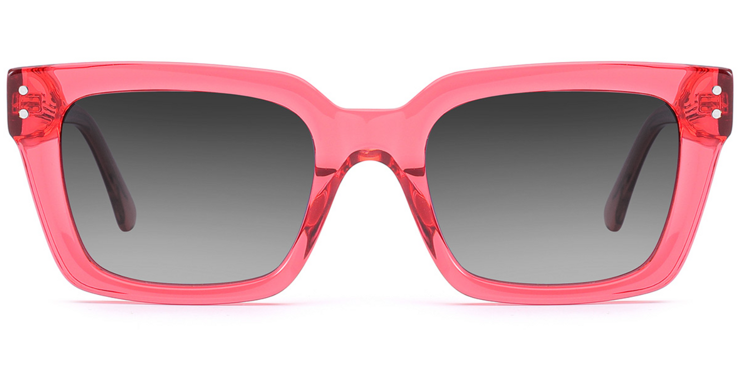 Acetate Rectangle Sunglasses SG6734