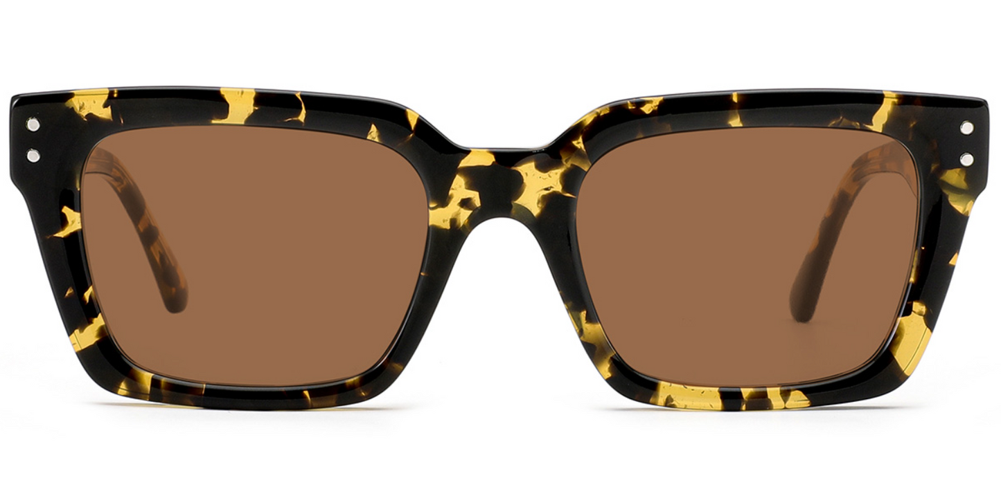 Acetate Rectangle Sunglasses SG6734