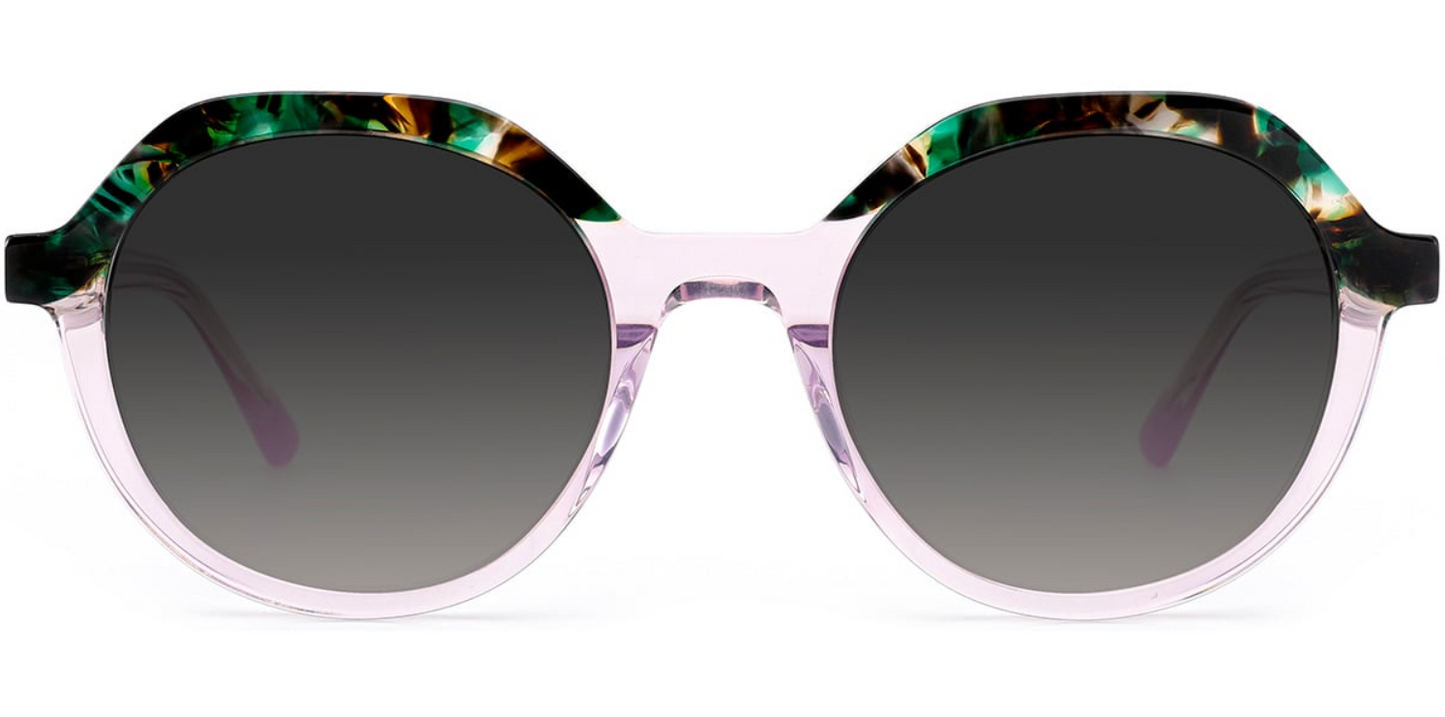 Acetate Round Sunglasses SG7249