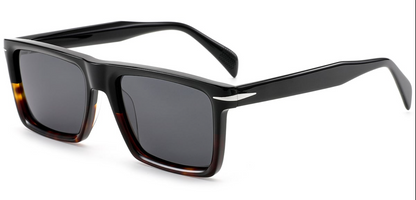 Acetate Rectangle Sunglasses SG8259