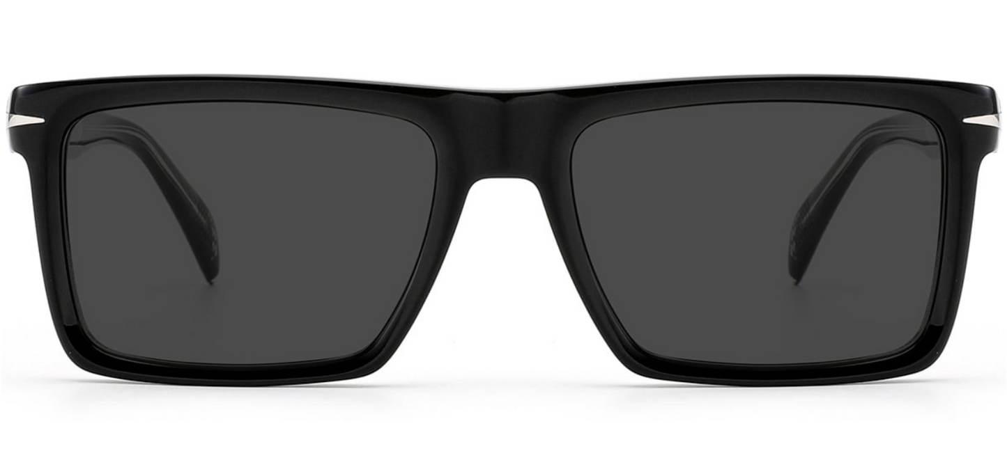 Acetate Rectangle Sunglasses SG8259