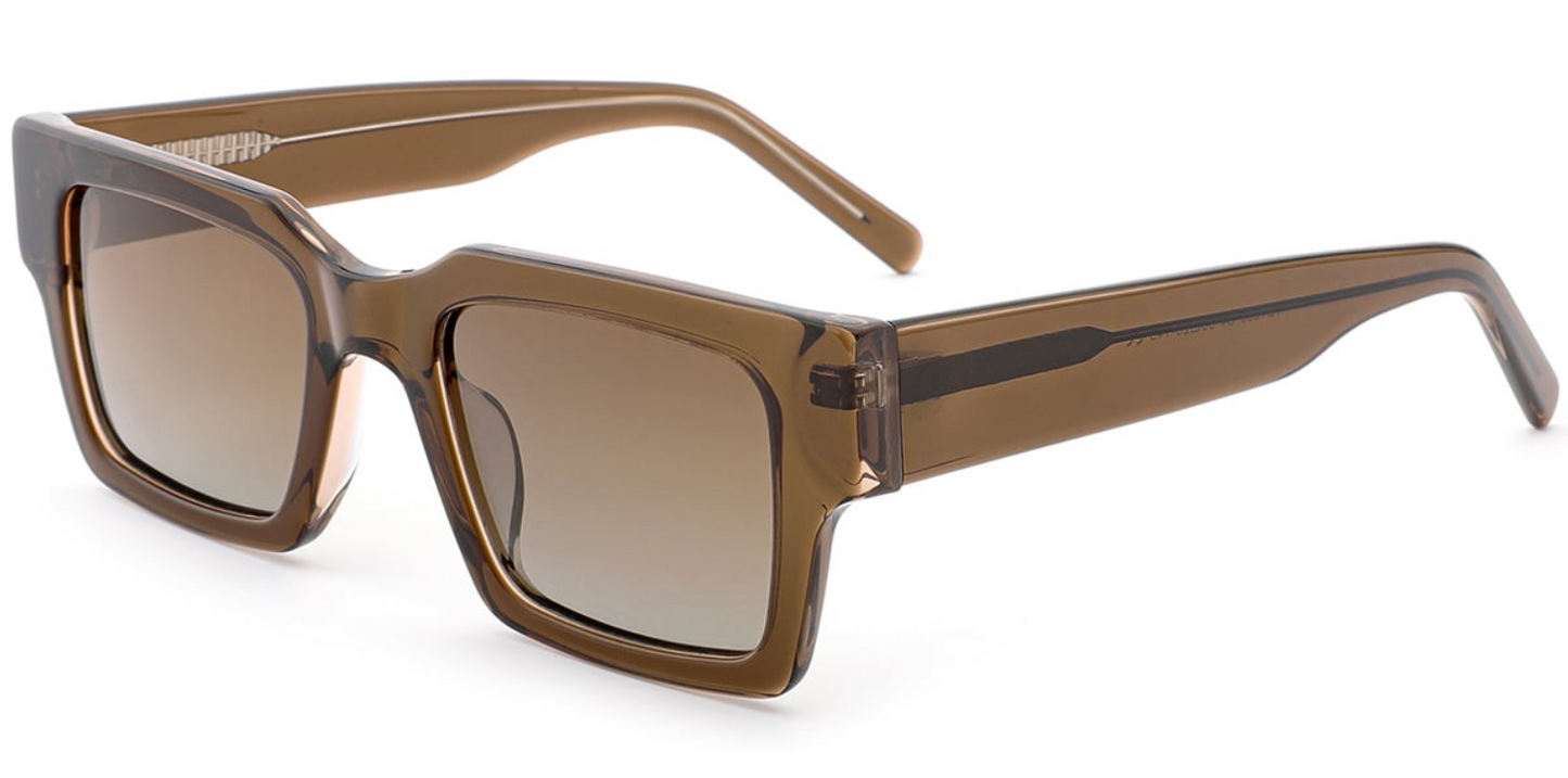 Acetate Rectangle Sunglasses SG8294