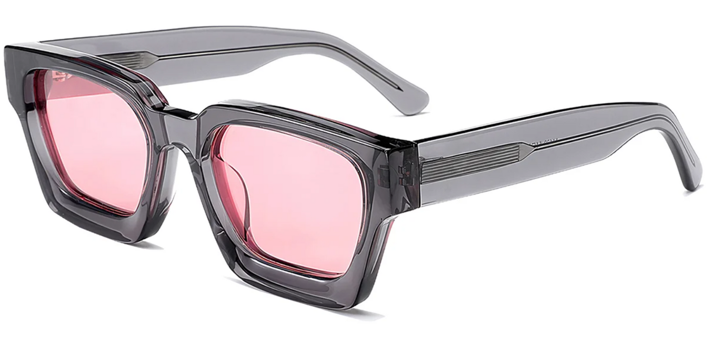 Acetate Square Sunglasses SG6654