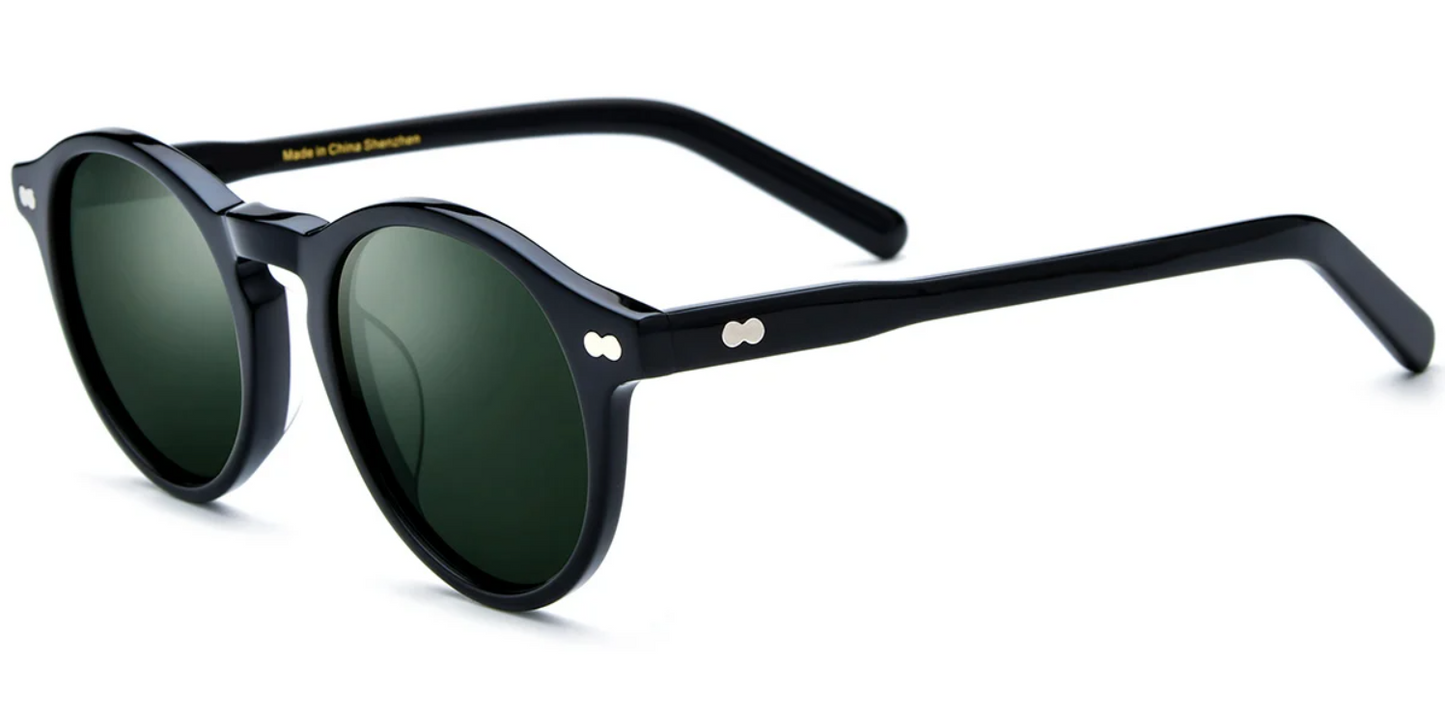 Acetate Round Sunglasses SG8348