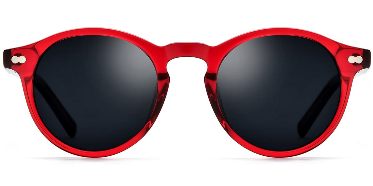 Acetate Round Sunglasses SG8348