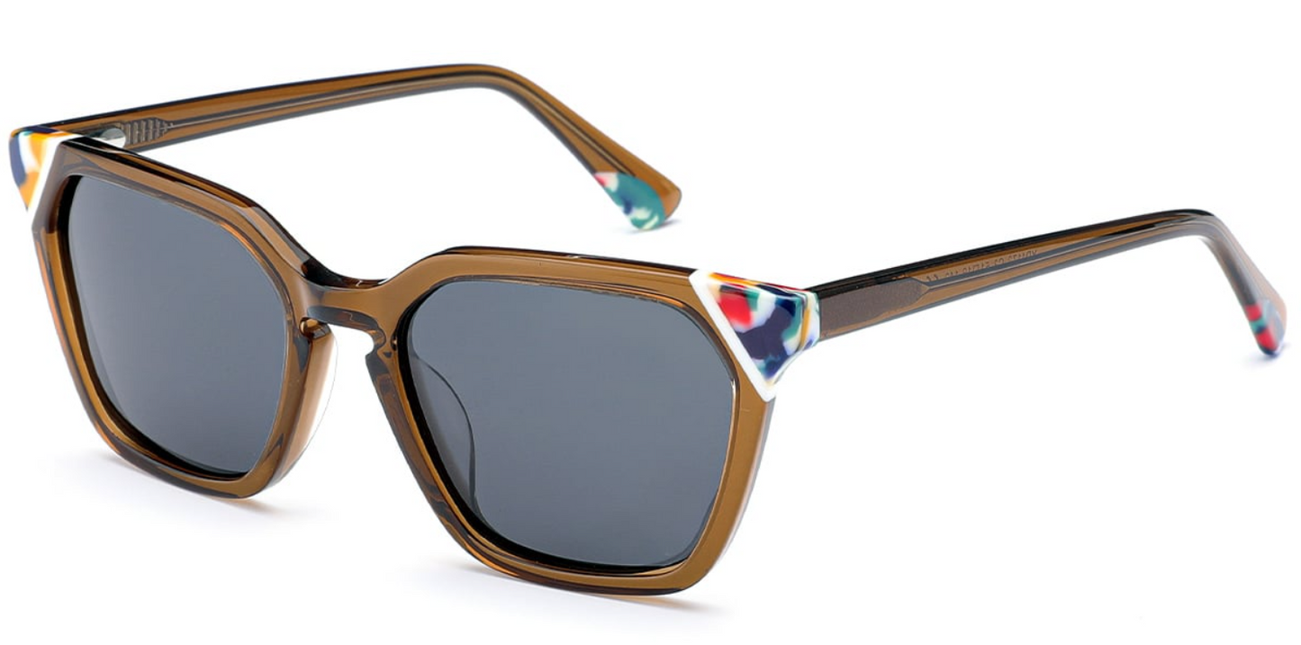 Acetate Square Sunglasses SG4880