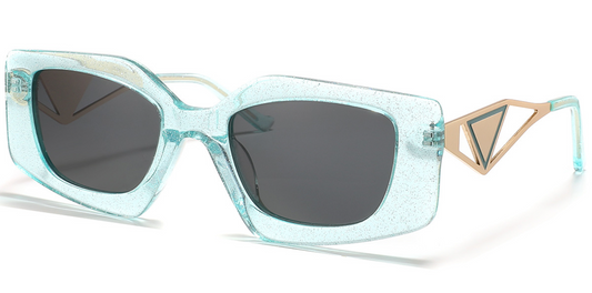 Acetate Rectangle Sunglasses SG6137